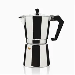 Haeger CP-06A.007A, Espressokocher, Silber