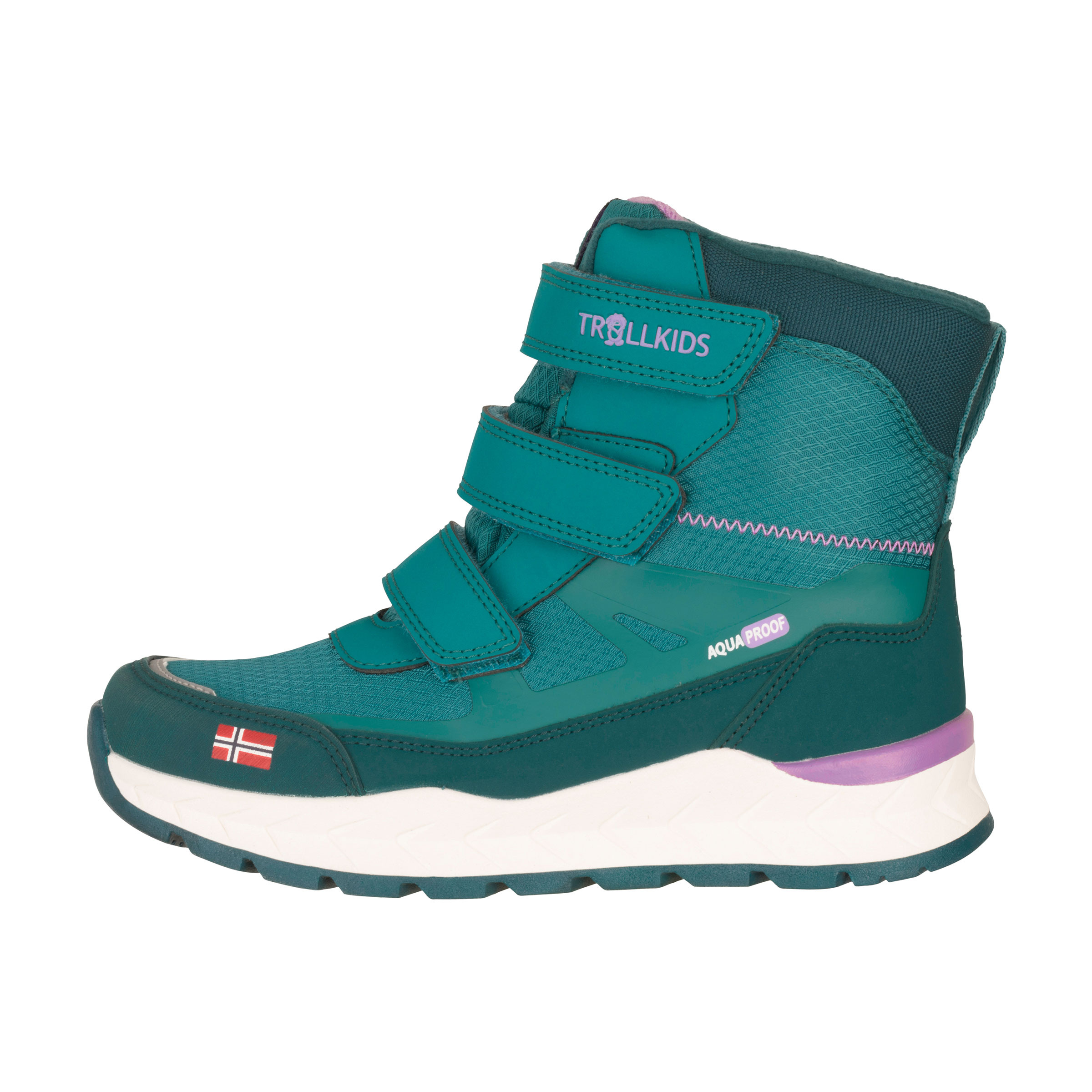 Trollkids Rauland Winter Kinder Winterschuhe & Winterstiefel tuerkis Größe 34 Lifestyle Widerstandsfähig