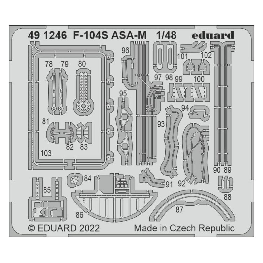 Eduard F-104S ASA-M for KINETIC (491246)
