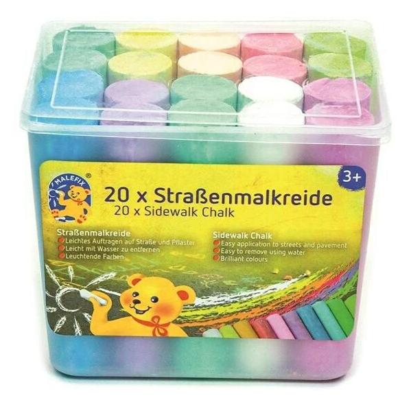 Malefix 20 Strassenkreiden (20x) (20003)