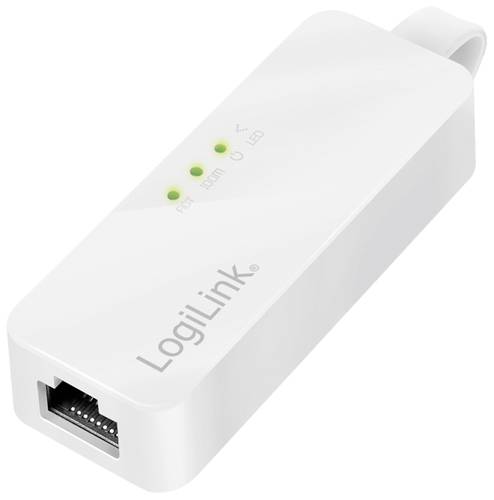 LogiLink UA0144B Netzwerkadapter 100MBit/s USB-A (USB 2.0), RJ45