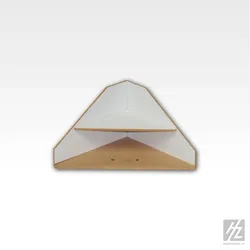HobbyZone Regalmodul 4 - Ecke, Abschlussstück - OM12