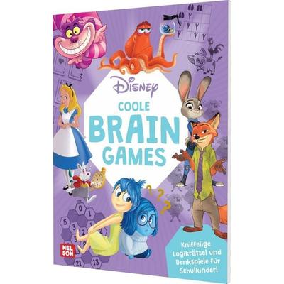 Disney: Disney Coole Brain Games, Taschenbuch von , Nelson, 978-3-8451-2927-3