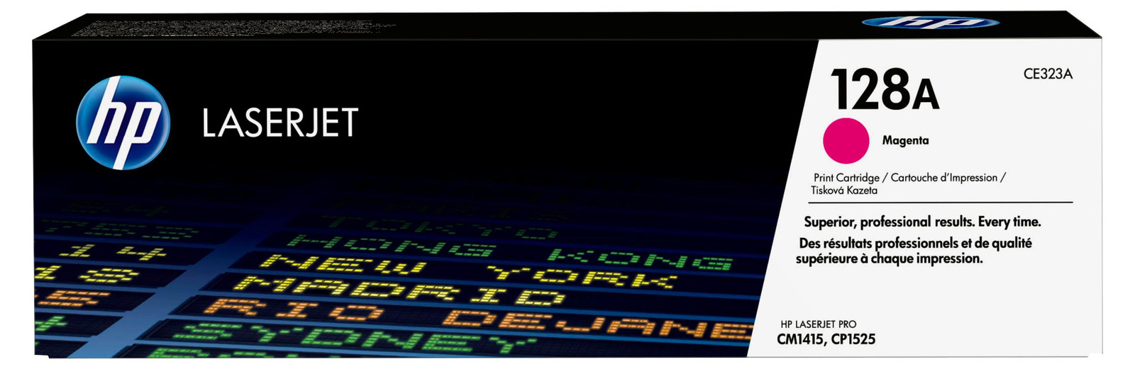 HP Lasertoner CE323A, magenta