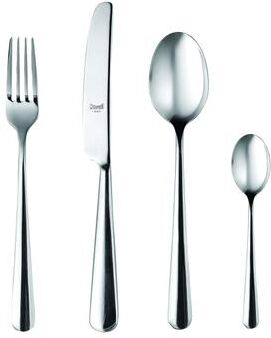 Mepra 24-piece Stainless Steel Stoccolma Flatware Set (Service for 6)