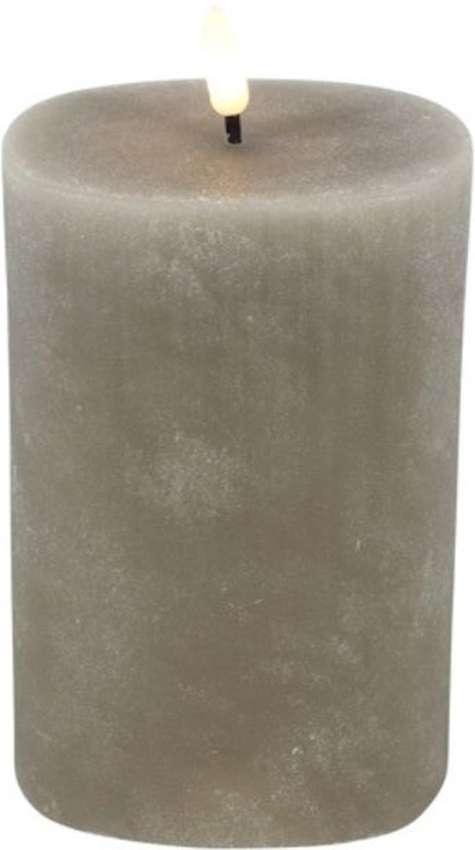Countryfield Led Kaars Ovaal Taupe