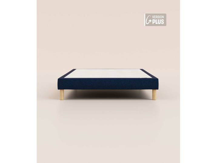Sommier tapissier 140x190 cm Plus - Bleu - Tediber