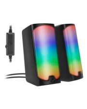 SPEEDLINK Lautsprecher TONOS RGB Stereo schwarz retail (SL-810009-BK)