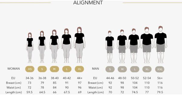 Swedish Posture T-Shirt Dame Posture, Hvid, M