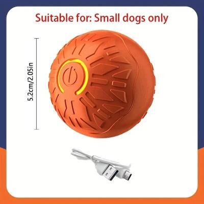 Uplift Picks Smart Interactive Dog Toy Ball USB Rechargeable Automatic Rolling And Bouncing Chew Toy 15