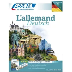 L'allemand : débutants & faux débutants, niveau atteint B2 : pack USB, Sprachbücher von Assimil S. A. S., ASSiMiL SAS, Schödel Bettina