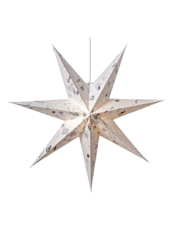 STAR Trading Papierstern "Care" in Weiß - Ø 60 cm - onesize