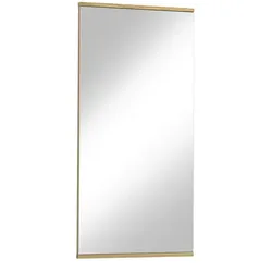 Woodford Spiegel 41 x 82 cm Vista ¦ holzfarben ¦ Glas,Aluminium ¦ Maße (cm): B: 41 H: 82 T: 2.5