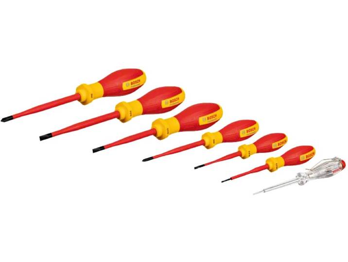 Bosch 7-delig Professional Schroevendraaierset VDE SL/PH - 1600A02NF7