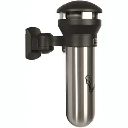 Wandaschenbecher Rubbermaid Infinity edelstahl/schwarz, an der Wand verschraubbar