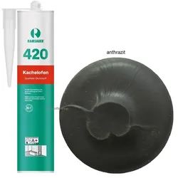 Ramsauer 420 Kachelofen anthrazit 1K Acryl Dichtstoff 310ml Kartusche