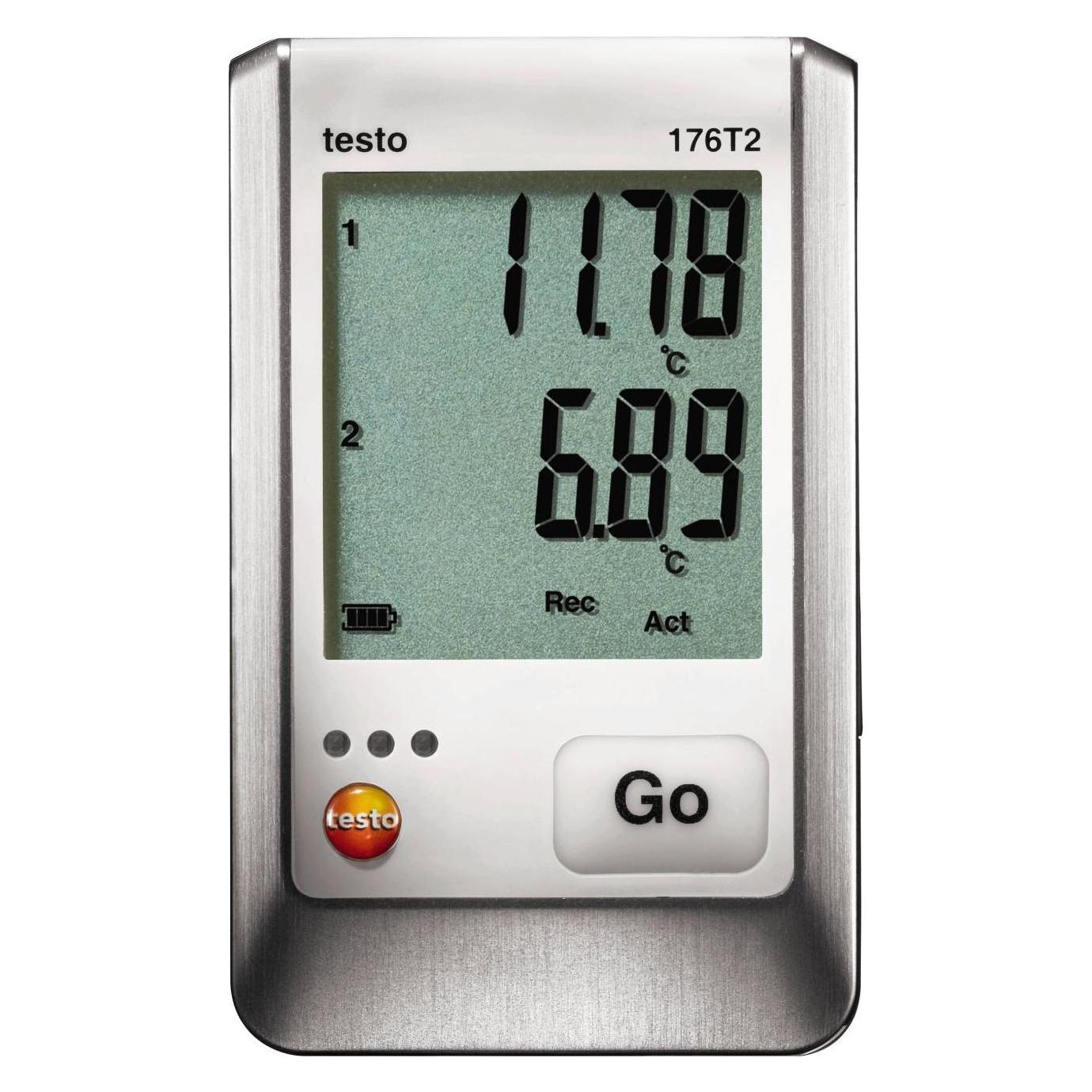 Testo Temperatur-Datenlogger 176 T2 (0572 1762)
