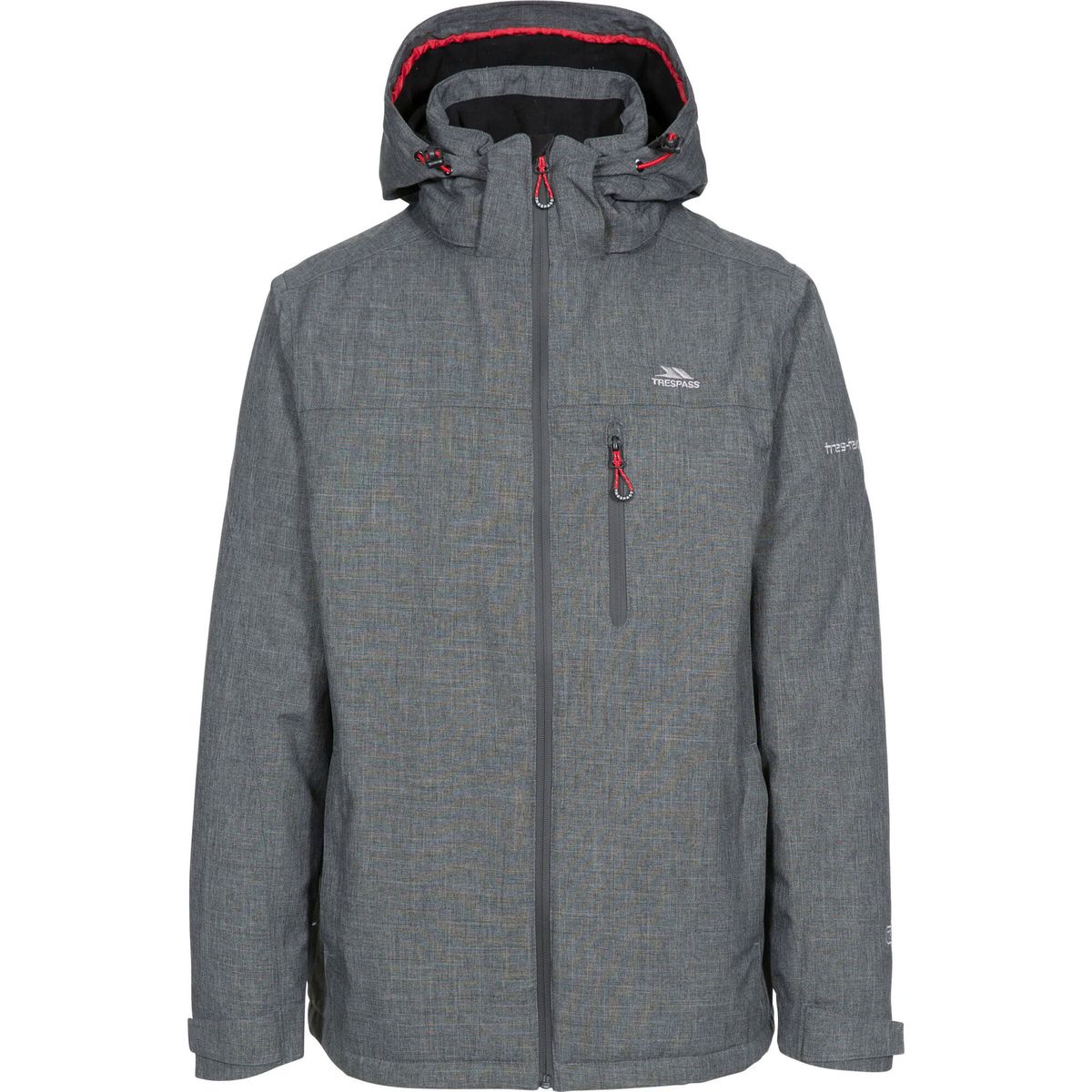 Trespass Fyfinn - Male Jacket dark grey (DAG) XL MAJKRATR0024_DAG_XL