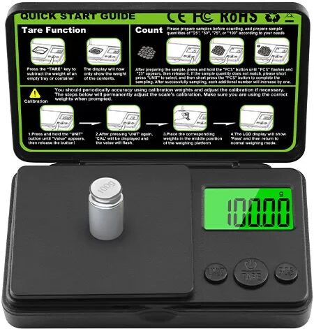 INF Digitale Schmuckwaage CX-555: 500 g x 0,1 g Präzision