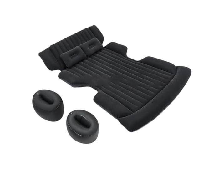 LCQSYE Auto-Camping-Luft-Automatratze Auto-Reisebett, aufblasbarer Kofferraum für Schlafen(Black 2Hold)