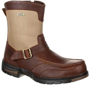 "Georgia Boot 8"" Athens WP - Mens 10 Brown Boot W"