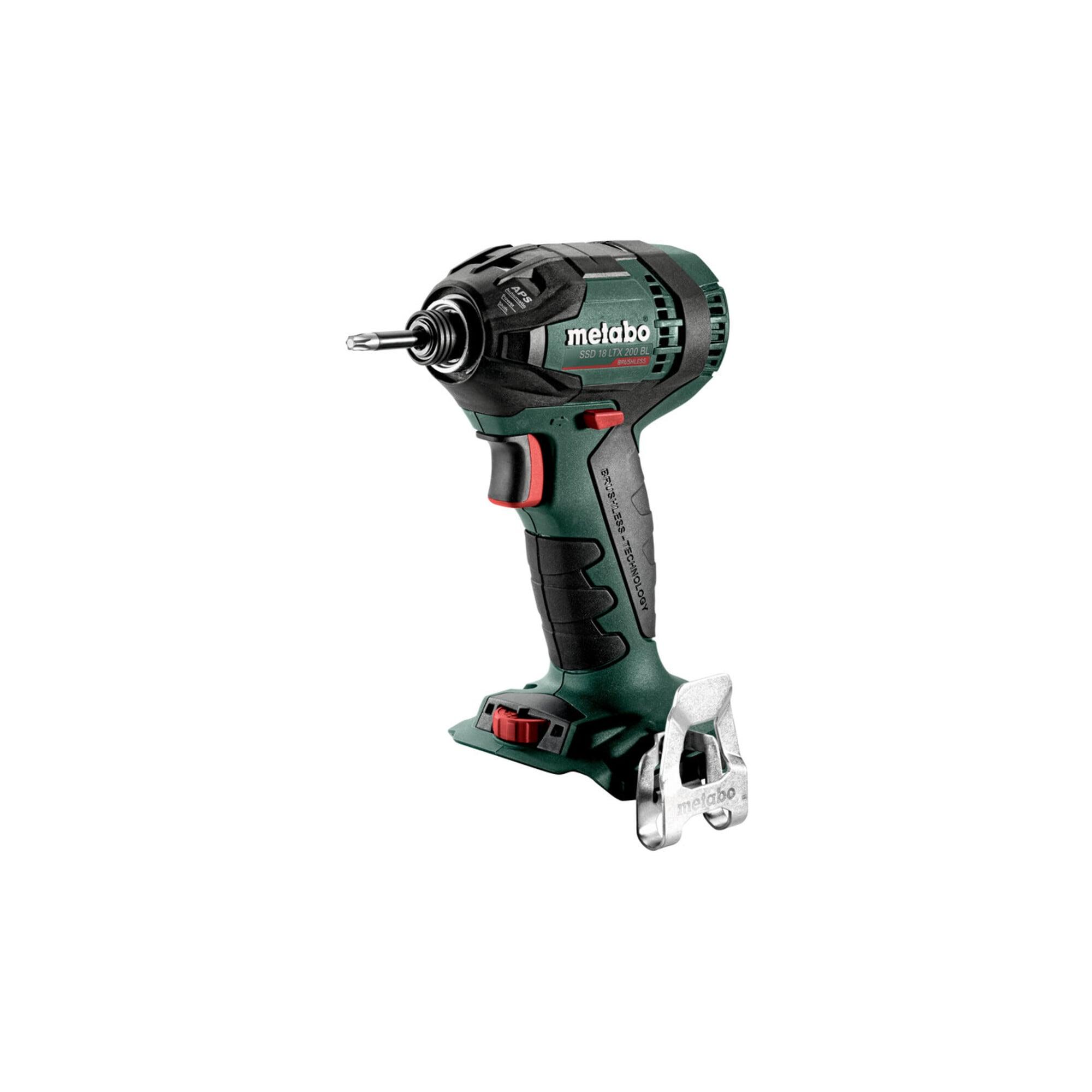 Metabo SSD 18 LTX 200 BL Akku-Schlagschrauber 18V MetalKarton 602396890)