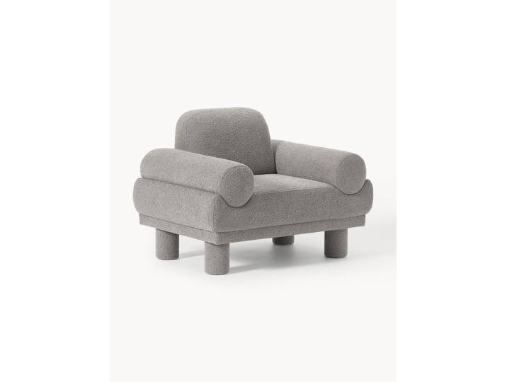 Fauteuil en bouclette Lilo