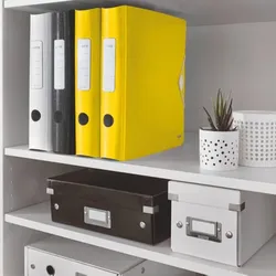 LEITZ Qualitäts-Ordner 180° Active DIN A4, 6,5 cm gelb