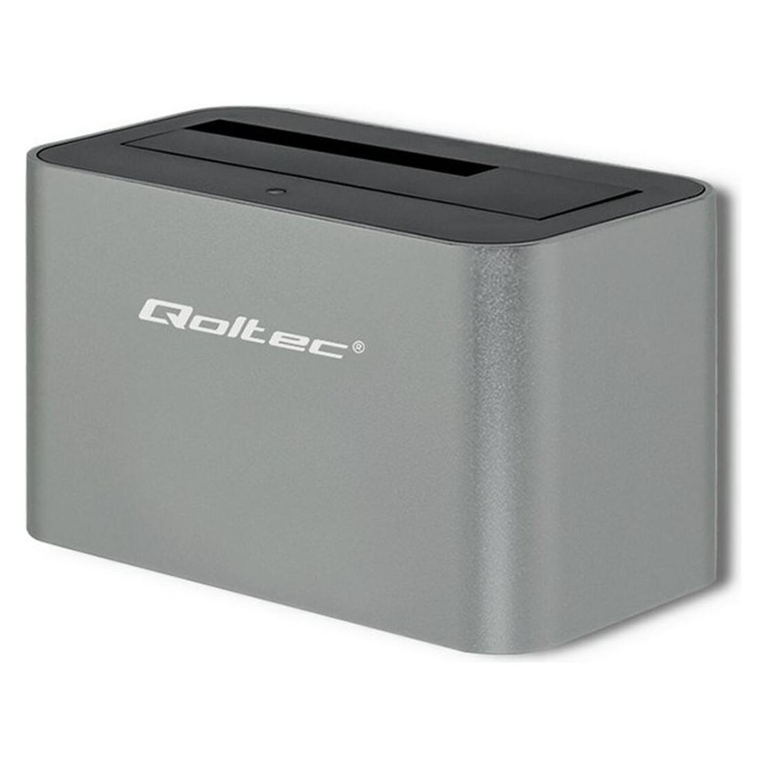 Qoltec 50315 HDD/SSD Docking Station (USB-C, 1 Port) (50315)