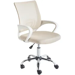 BÜROSTUHL Beige Solid