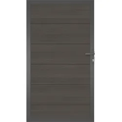 NewTechWood WPC Tor Castello UH49 - Silver Gray (Anthrazit) - 100 x 180 cm