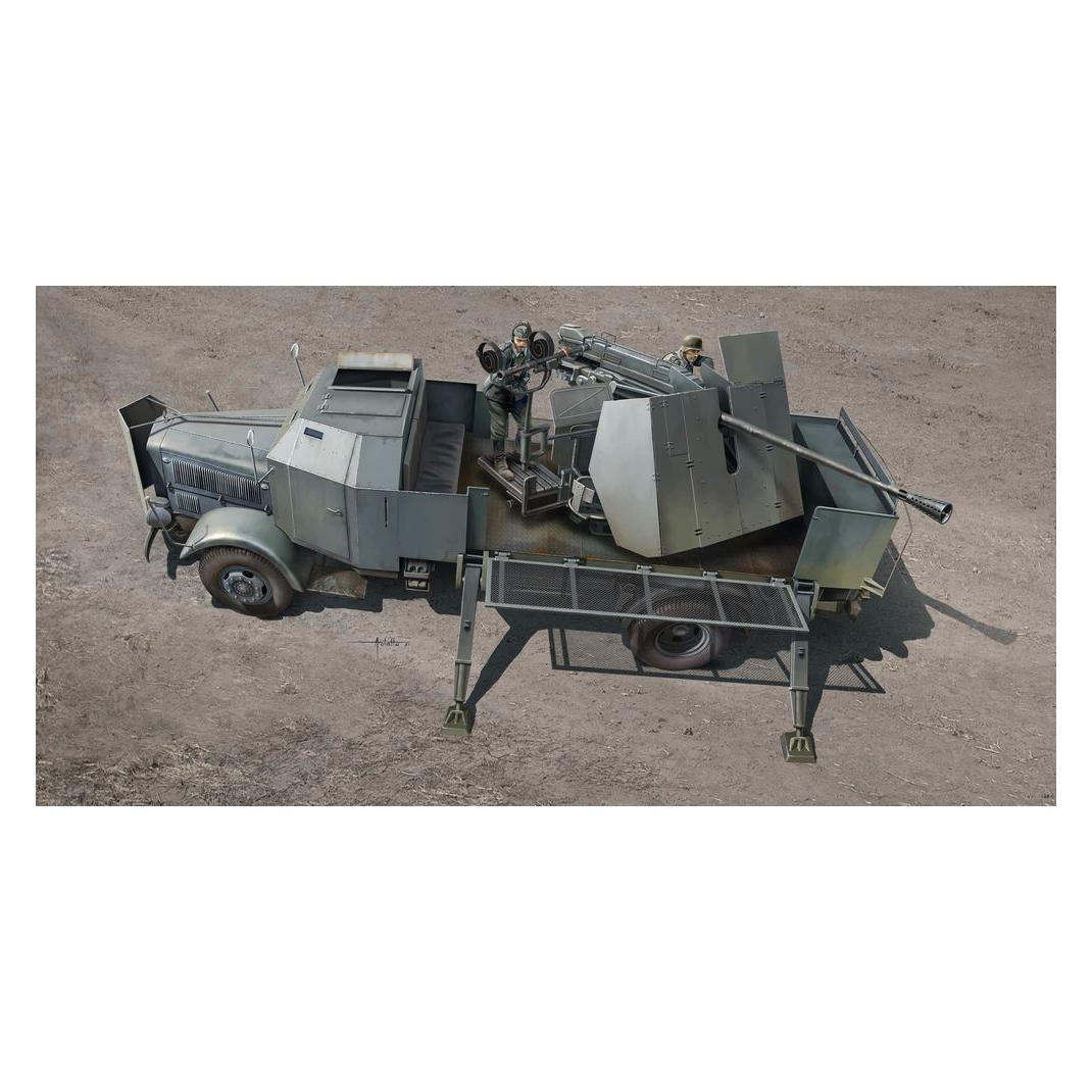 Trumpeter L4500A mit 5cm Flak 41 II (09594)