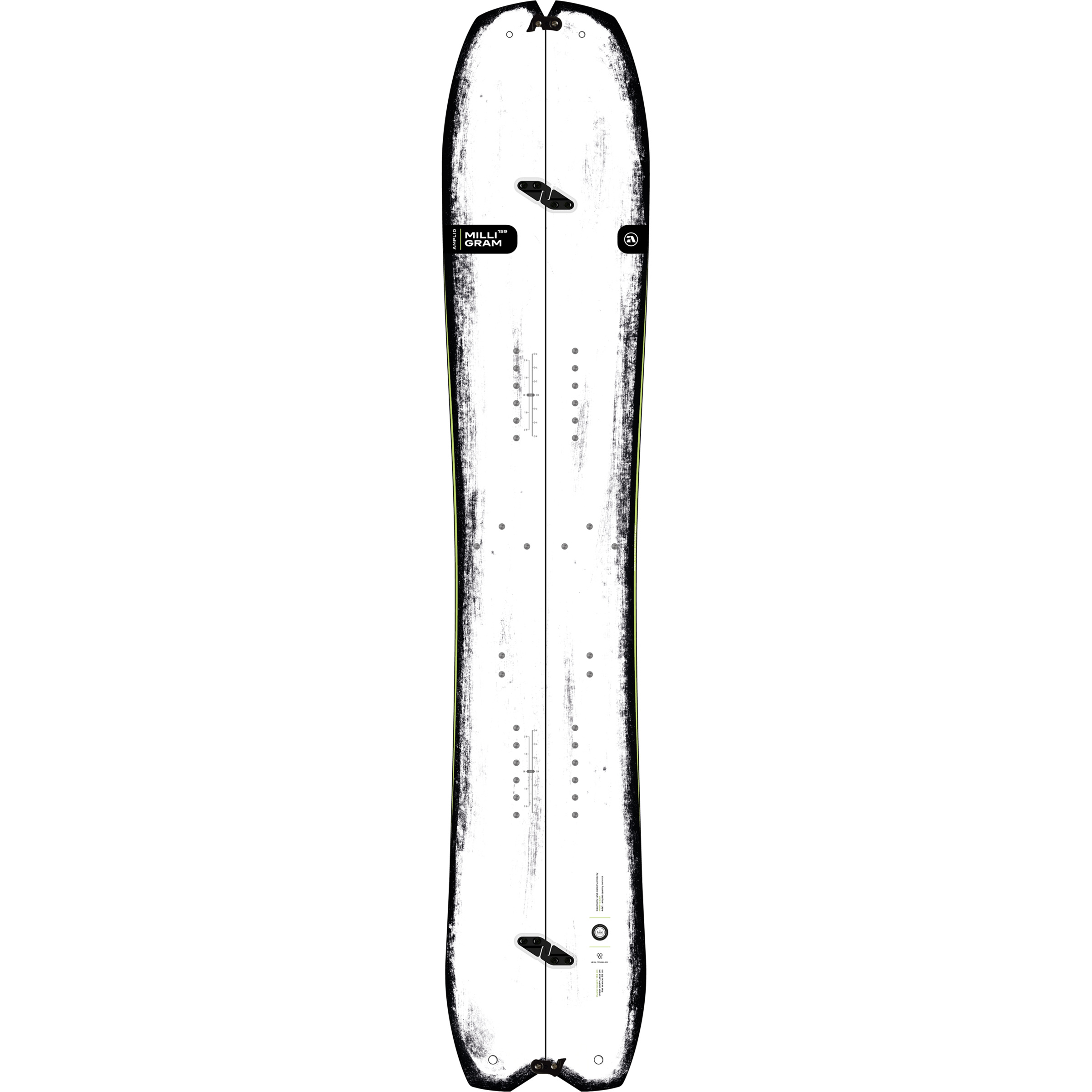 Amplid Milligram Split Splitboard 26/27 Splitboards schwarz Größe 159cm Splitboard