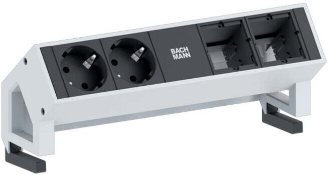 Bachmann Bloc multiprises 2x prise protégée 2x ABD 902.211 (902.211)