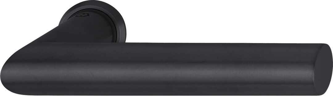 LPD Doors Manhattan Mercer Matt Black Internal Door Handles 2.1cm H X 13cm W