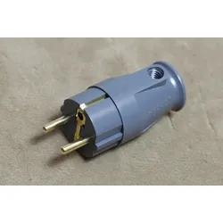 Supra Cables High-End Schutzkontaktstecker SW-EU 16A / vergoldet