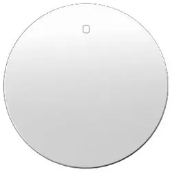 Wippemit Aufdruck "0" (polarweiß, glänzend)