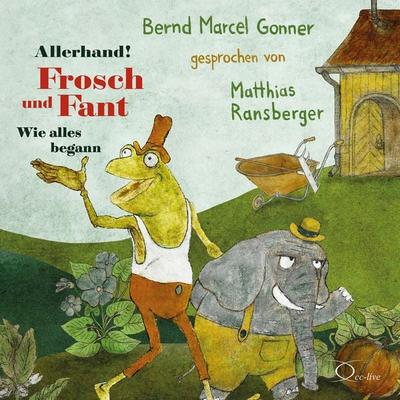 Allerhand! Frosch und Fant - Bernd Marcel Gonner, CD, 9783956165368