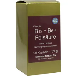 B12 + B6 + Folsäure ohne Lactose 90 ST