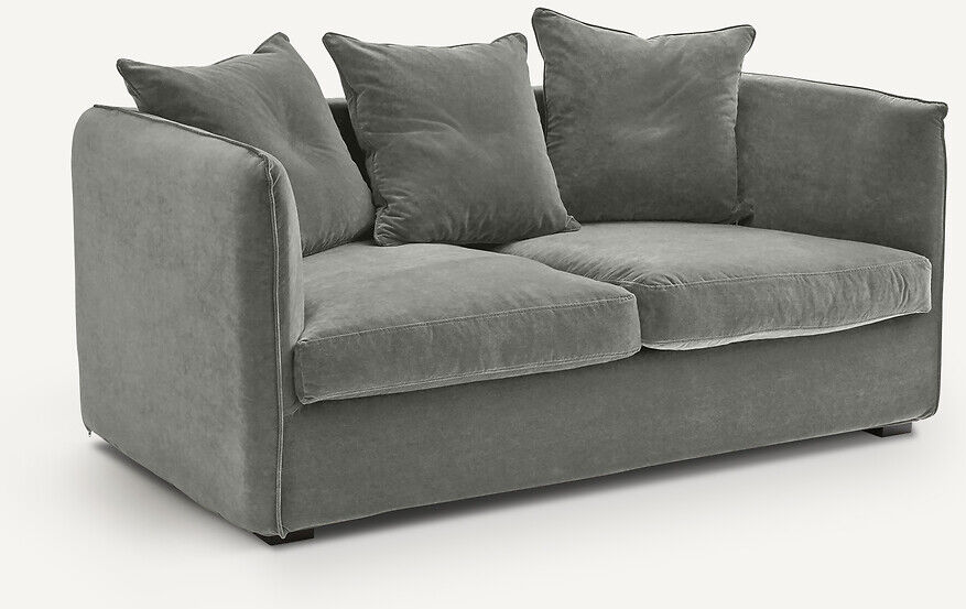 AM.PM Canapé 2 places, en velours stonewashed, Neo Chiquito