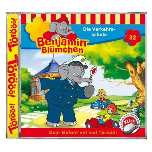 WVG Folge 032:Die Verkehrsschule (Benjamin Blümchen, Deutsch) (4001504265328)