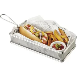 APS Snackholder Servierkorb, Höhe: 45 mm, Länge: 260 mm, Breite: 130 mm