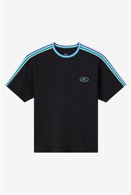 O'Neill s Wave Cult Knit T-Shirt in Black, Size 2XL