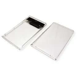 Value 2.5 HDD-Gehäuse (2.5"), Festplattengehäuse, Transparent