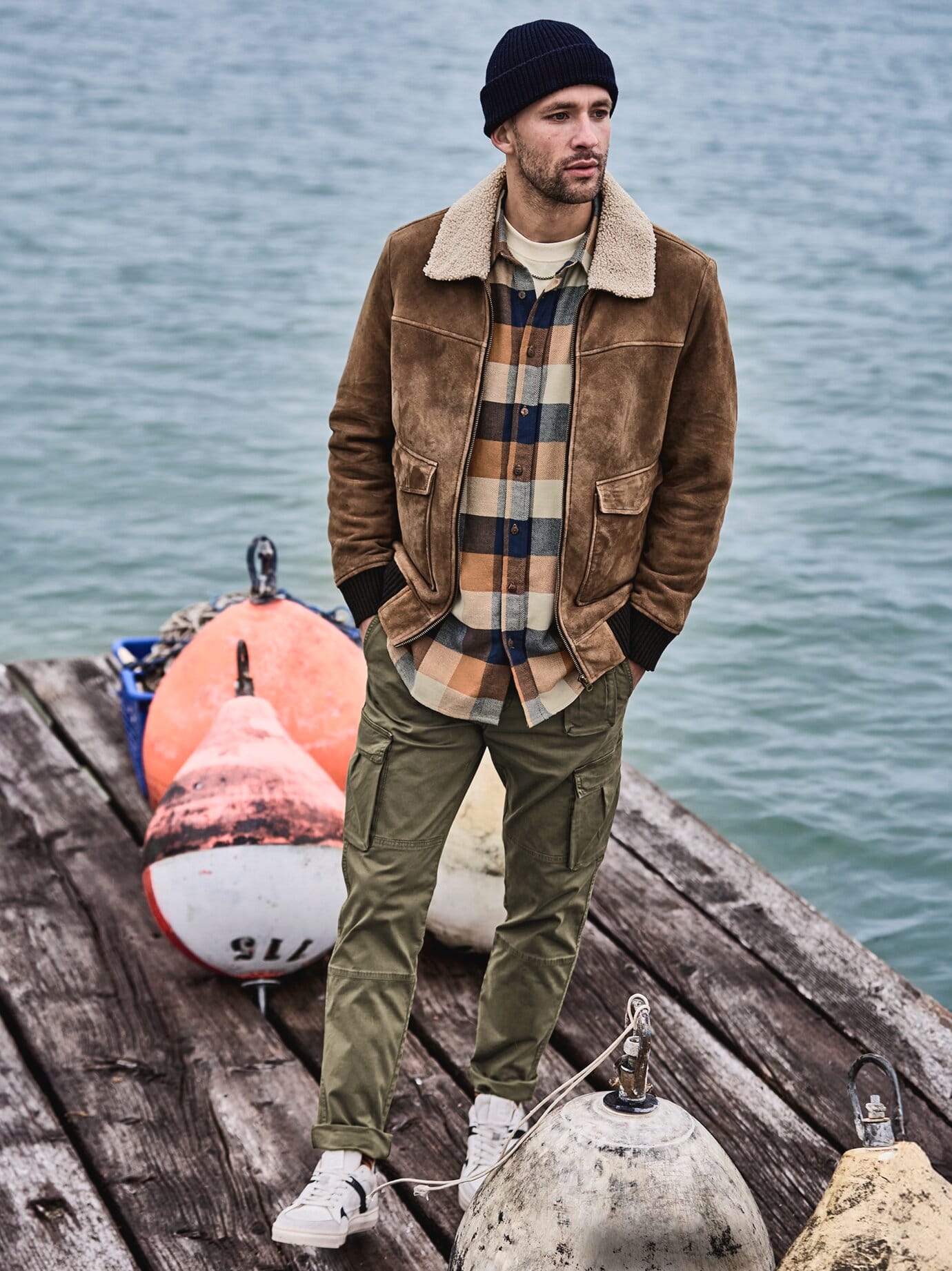 Mey & Edlich Tollkühne Fliegerjacke Braun 50