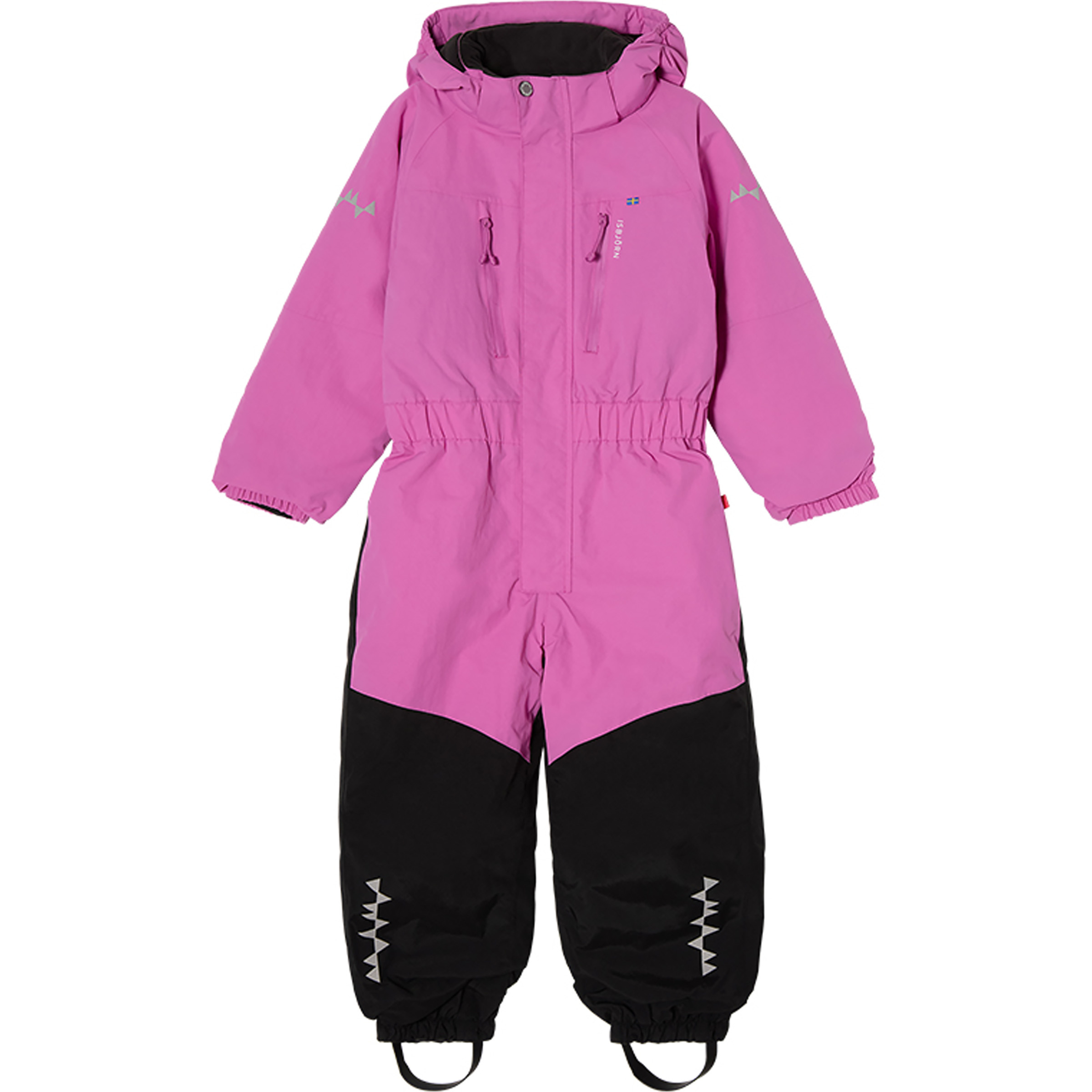 Isbjörn of Sweden Penguin Schneeanzug Kinder Overalls pink Größe 86 Skifahren | Lifestyle Wasserdicht Wasserabweisend