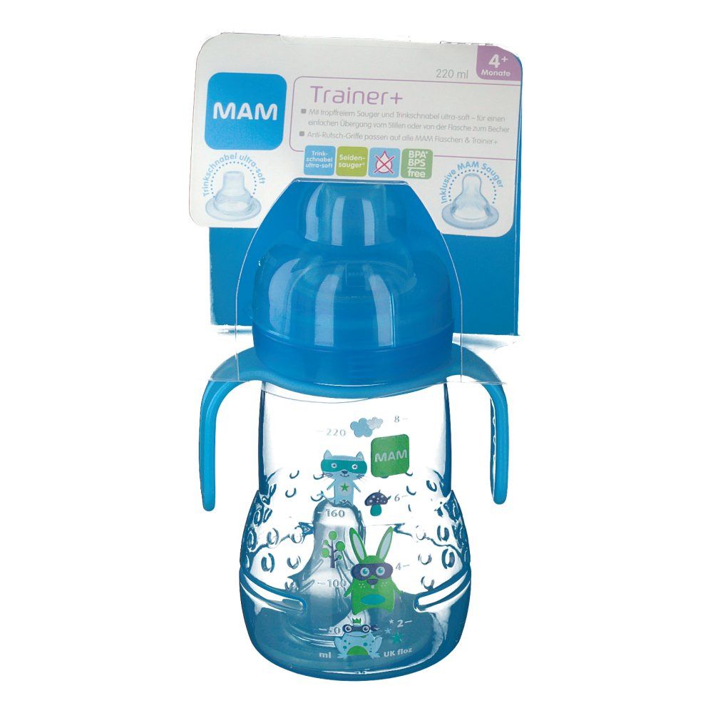 MAM Trainer+ 220 ml für Jungen 1 St Flaschen
