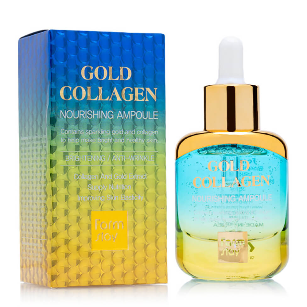 FarmStay Gold Collagen Nourishing Facial Ampoule 35mL