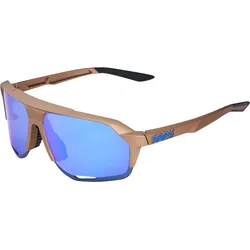 100%, Damen, Sportbrille, Norvik (Kupfer, Blau), Kupfer
