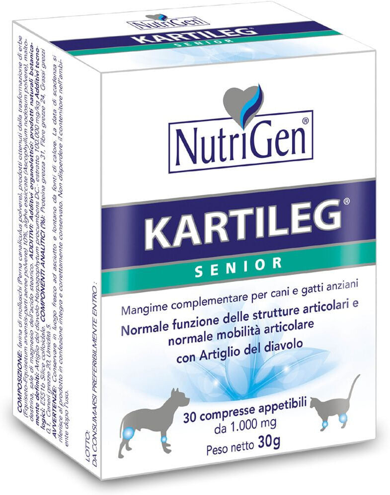Nutrigen Kartileg Compresse Senior 30CP